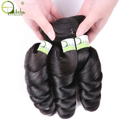 Brazilian Loose Wave Bundles 100% Human Hair Bundles 1 PC 8-28inch Remy Hair Weave Extension 3 Or 4 Bundles