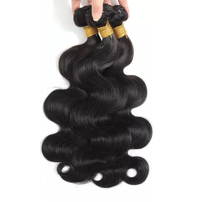 Body Wave Natural Color Brazilian Hair Bundles 100% Human Hair Bundles Long Remy Hair Extensions 1/3/4 Pieces 38 40 Inches